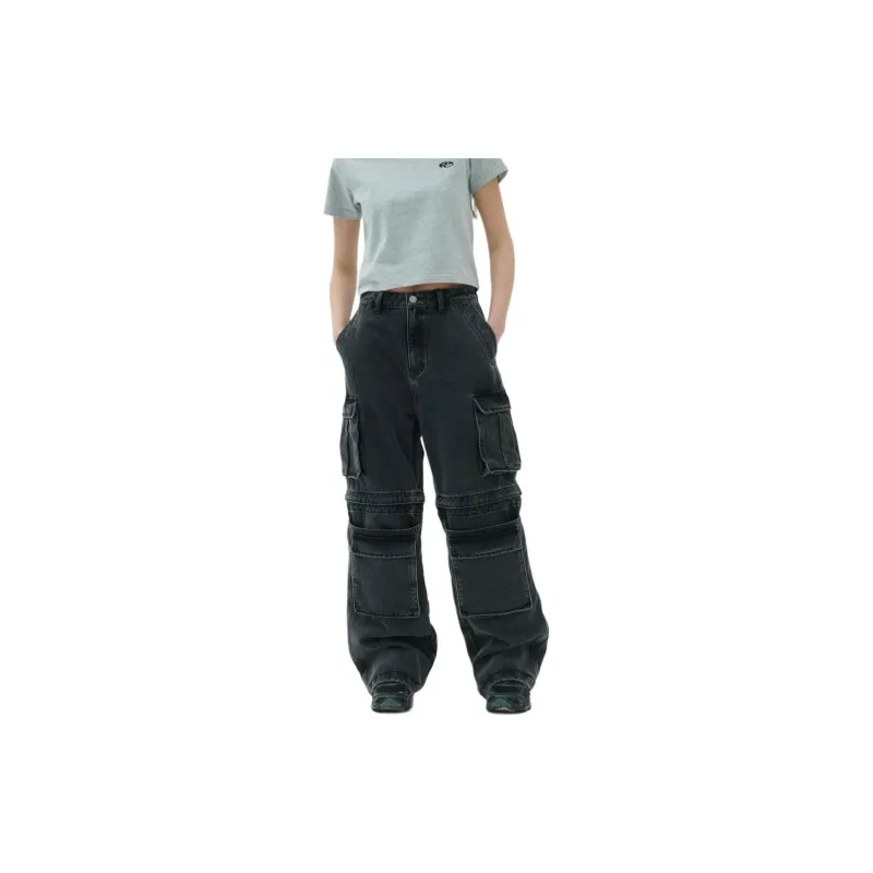 EGO FETCH SS24 Series Jeans Unisex Black-8