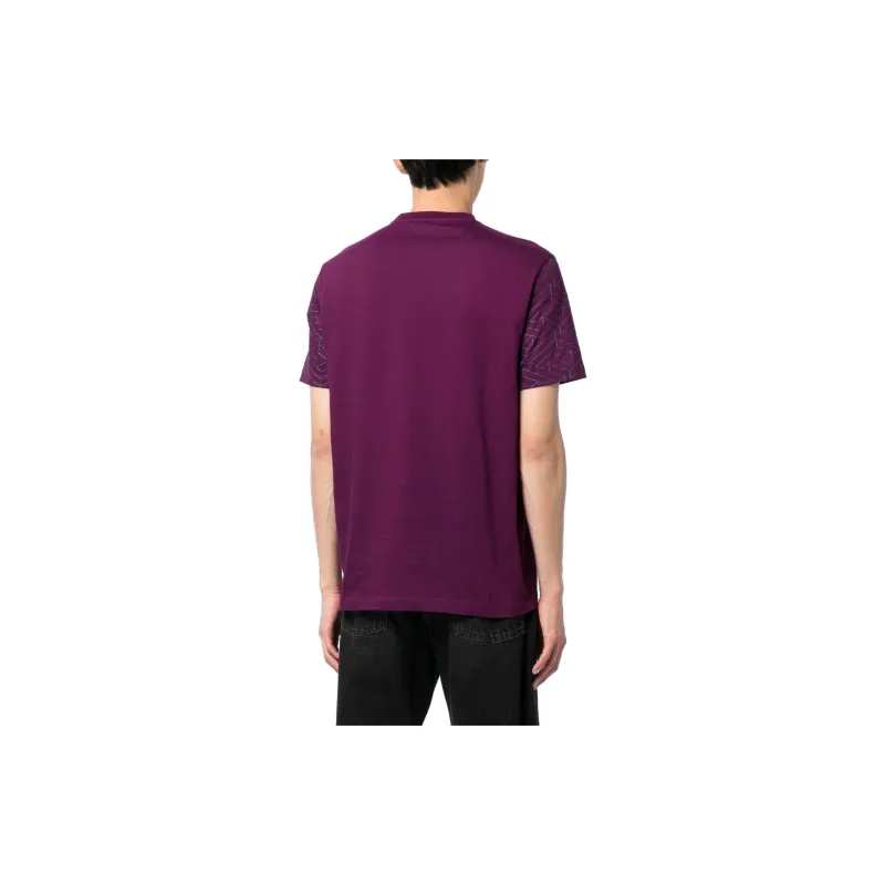 VERSACE T-Shirts Men Purple-2