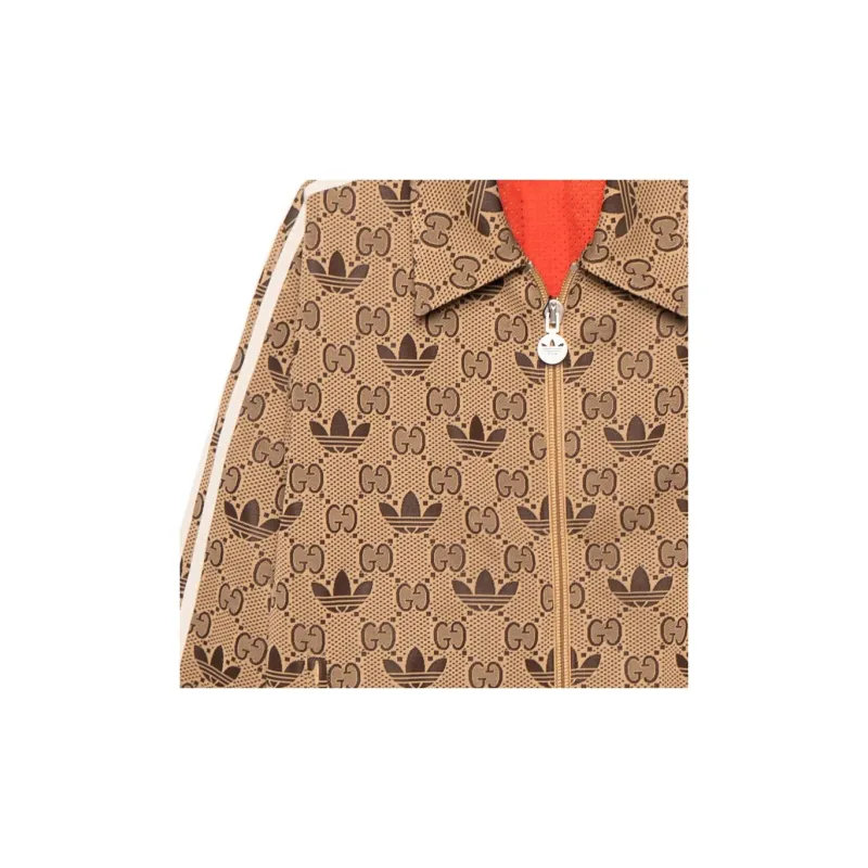 GUCCI X Adidas Gg Trefoil Zip Jacket-5
