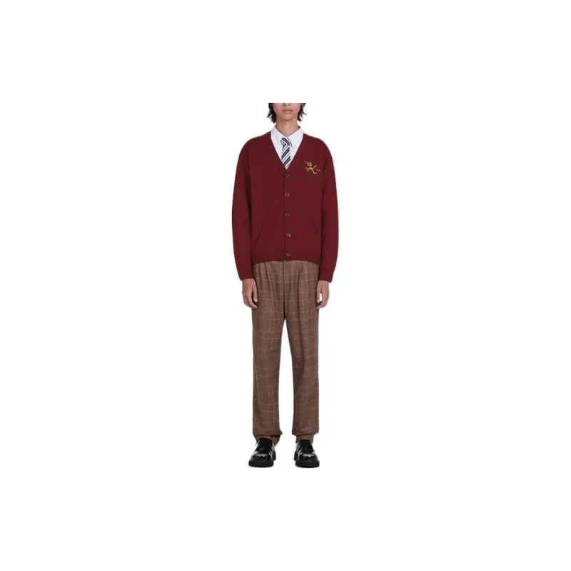 KENZO Logo Embroidered Buttoned Cardigan-2