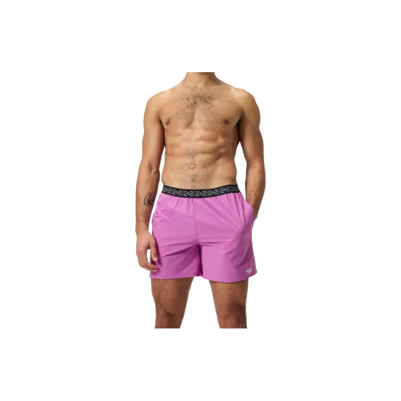 Speedo Men's HyperBoom Band 16' Swim Shorts Swimming Shorts Men Pink-3
