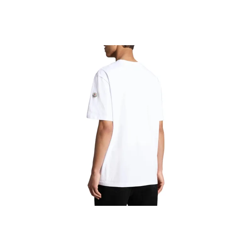Moncler FW22 T Shirts Men White-1