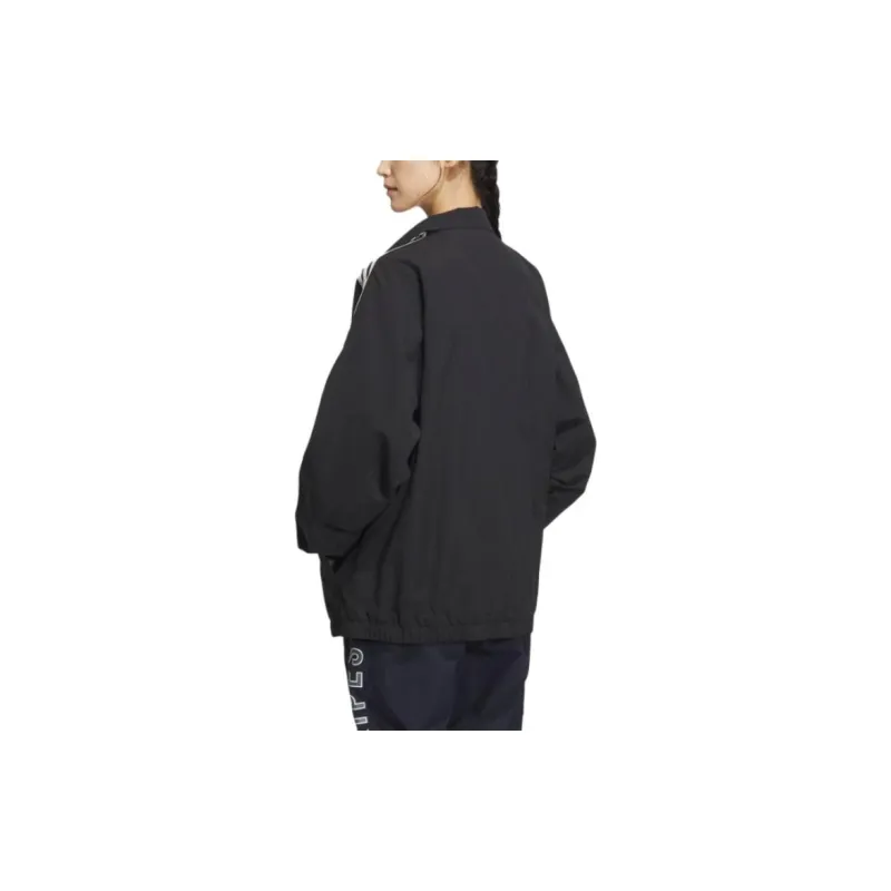 Adidas 3 Stripes Jacket Unisex Black-5