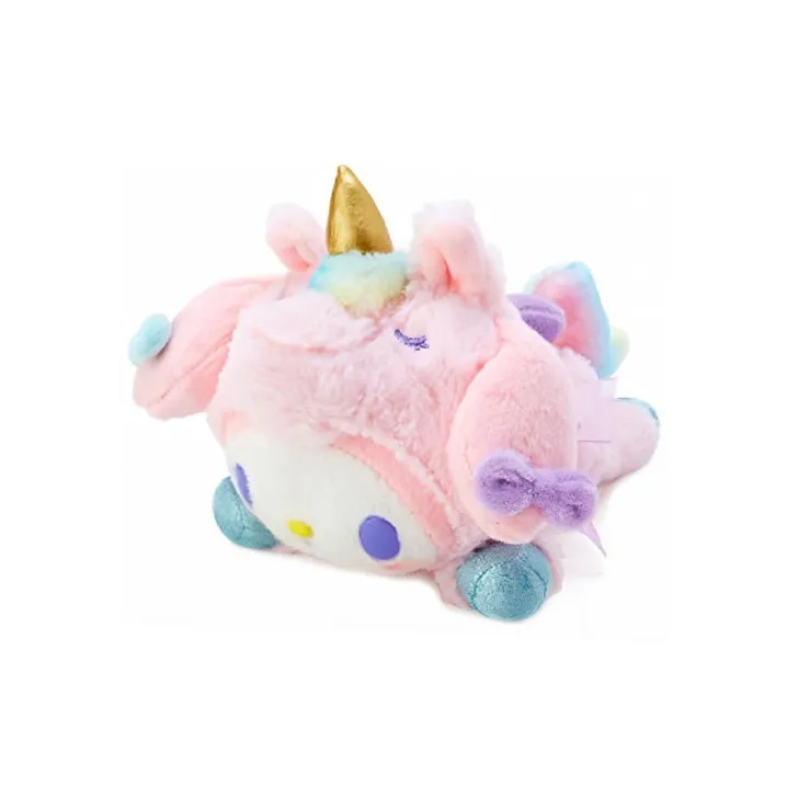 Sanrio MyMelody My Melody Unicorn Party Lying Down Dolls Plush Doll 15.5cm High-3