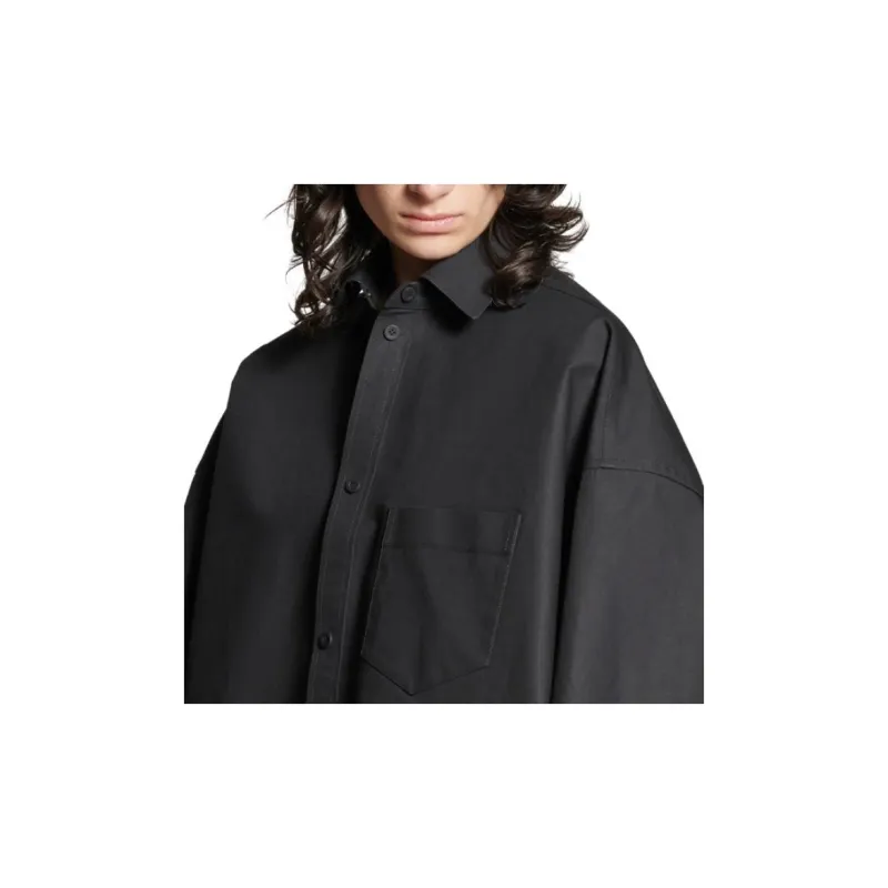 Balenciaga Outerwear Large Fit Shirt-5