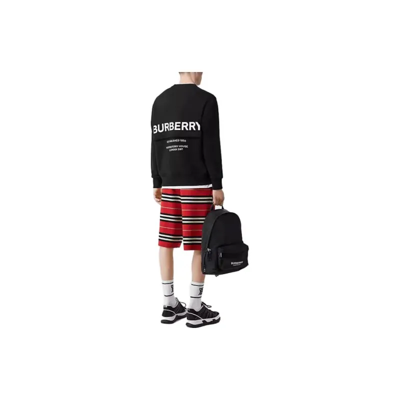 Burberry Sweatshirts Men Black-4