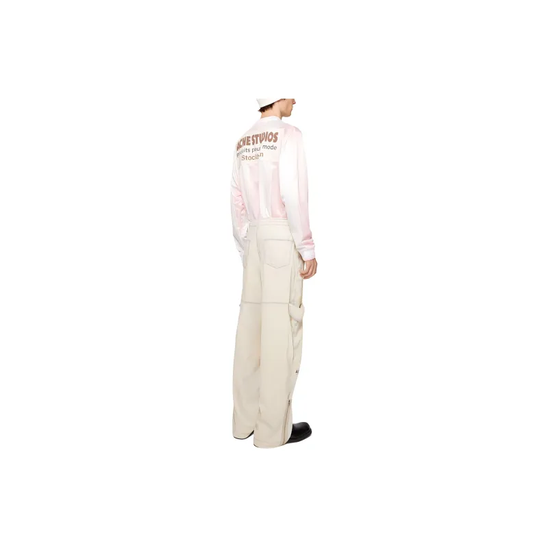 Acne Studios Logo Patch Cargo Trousers-2