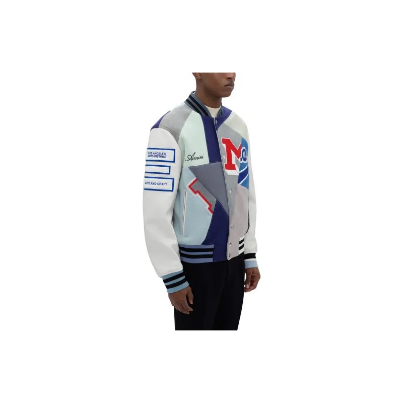 AMIRI Vintage Patchwork Bomber-3