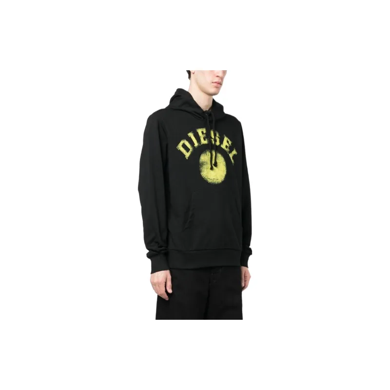 DIESEL Sweatshirts Men Black-3