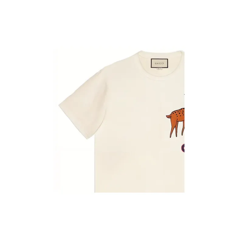GUCCI T Shirts Unisex White-4