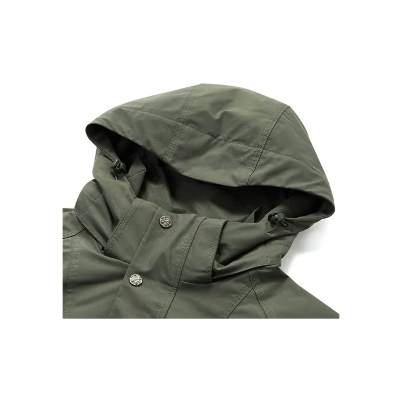 FILA FUSION Jacket Men's Avocado Skin Dark Green-2