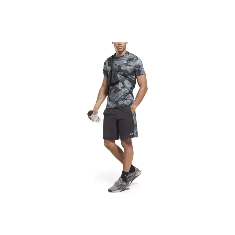 Reebok TRAIN CAMO WOVEN SHORT Sports Shorts Men's Dark Gray-3