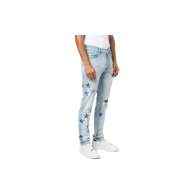 AMIRI Jeans Men Light Blue-2