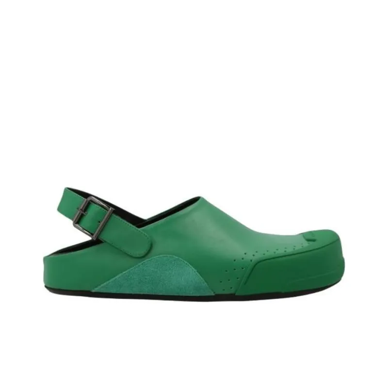 MARNI Fussbett Casual Single Shoes Men's Green-1