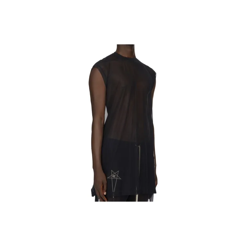 Champion X RICK OWENS Champion Co branded Edition Tank Tops Men Black-2