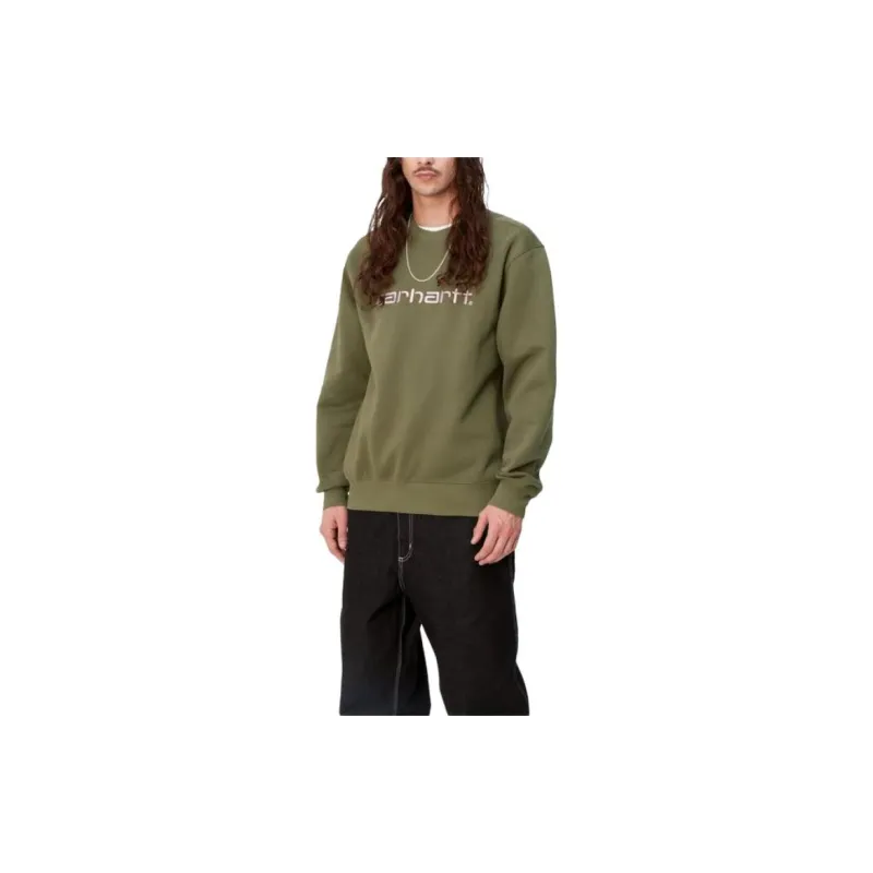 Carhartt WIP Sweatshirt Men's Army Green-3