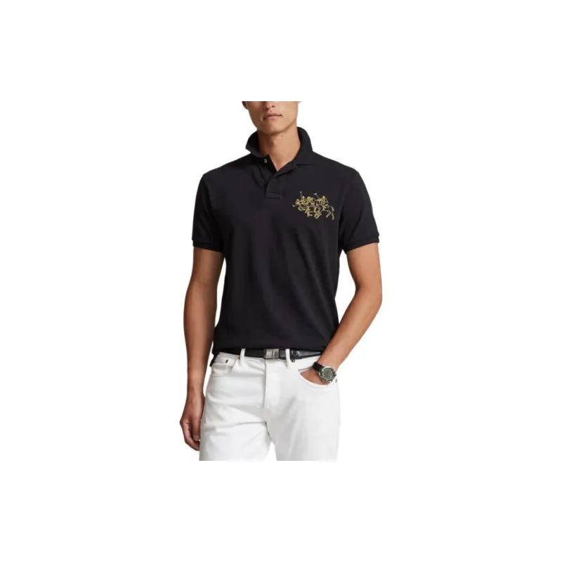 Polo Ralph Lauren SS24 Polo Shirt Men's Black-2