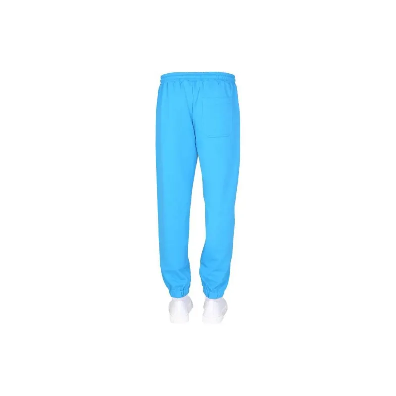 Helmut Lang Logo Printed Elastic Waist Jogging Pants-2