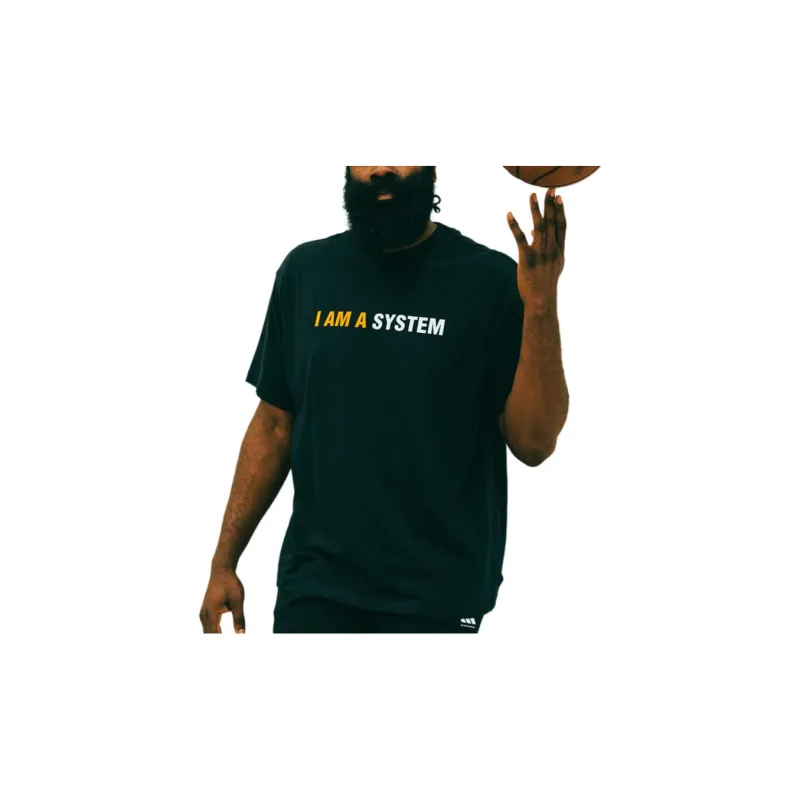 Adidas Harden BB HARDEN TEE T Shirt Men's Black-2