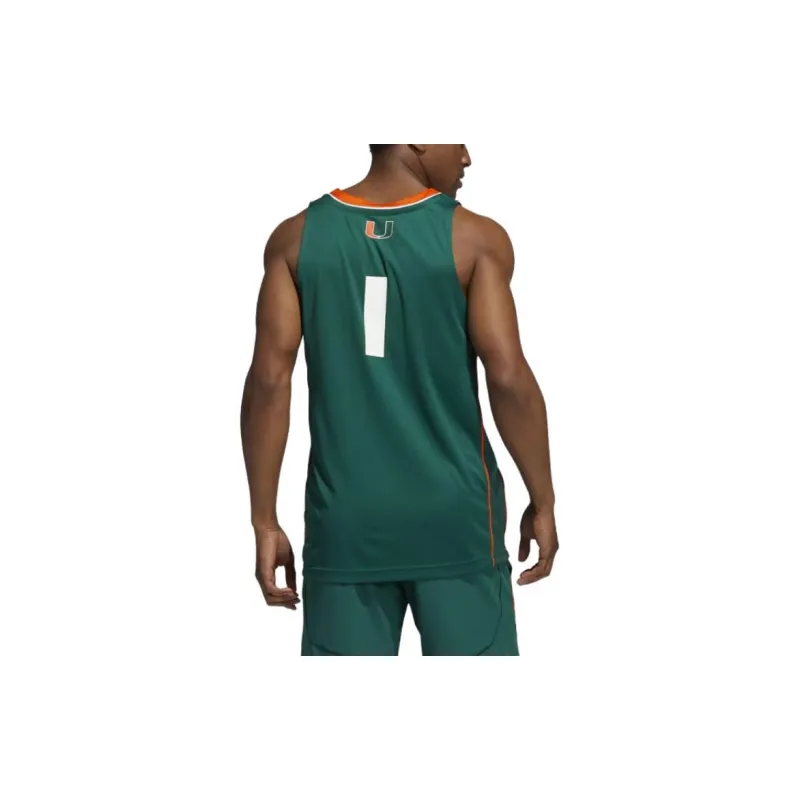 Adidas Hurricanes Ncaa Swingman Jersey-2