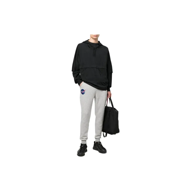 Alpha Industries FW22 Jogger Moderate Sweatpants Spring Summer Men's Light Gray-1