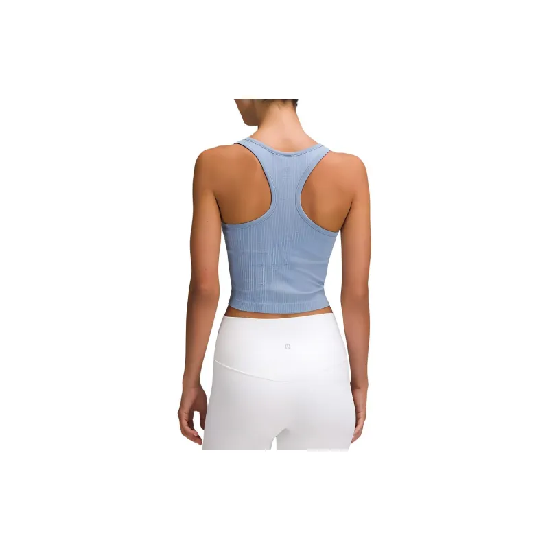 Lululemon Ebb To Street Collection Cropped Collection Sport Vests Women's-3