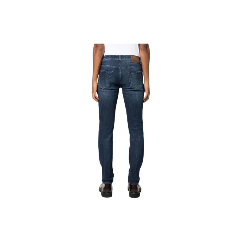 BARBA Slim-cut Leg Jeans-2
