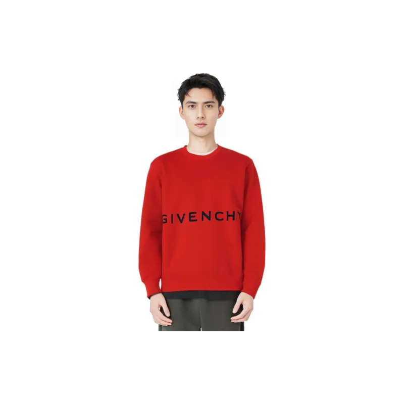 Givenchy Sweatshirts Men Red-2