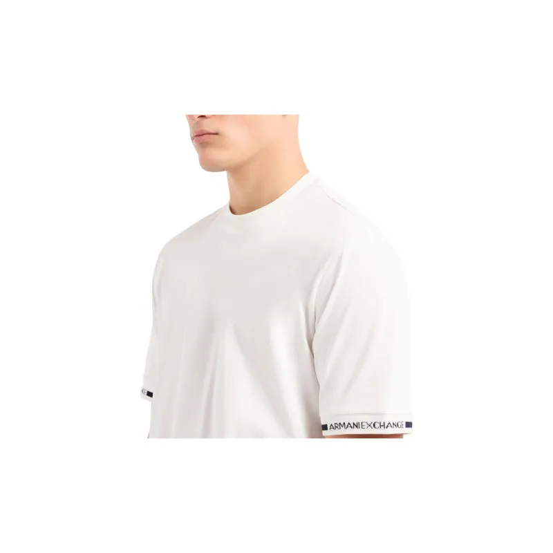 ARMANI EXCHANGE SS24 T Shirt Unisex White-3