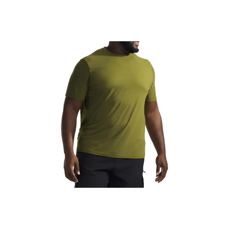 THE NORTH FACE Men’s Big Dune Sky Short-Sleeve Crew T-Shirt Men's Forest Olive-1
