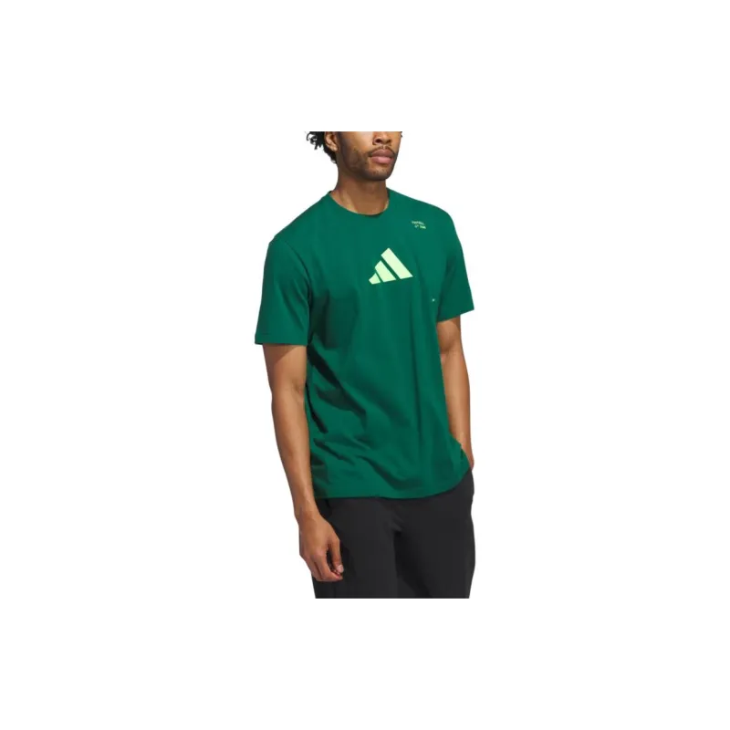 Adidas FOOTBALL CATEGORY GRAPHIC T-Shirt Men's Preppy Green-2