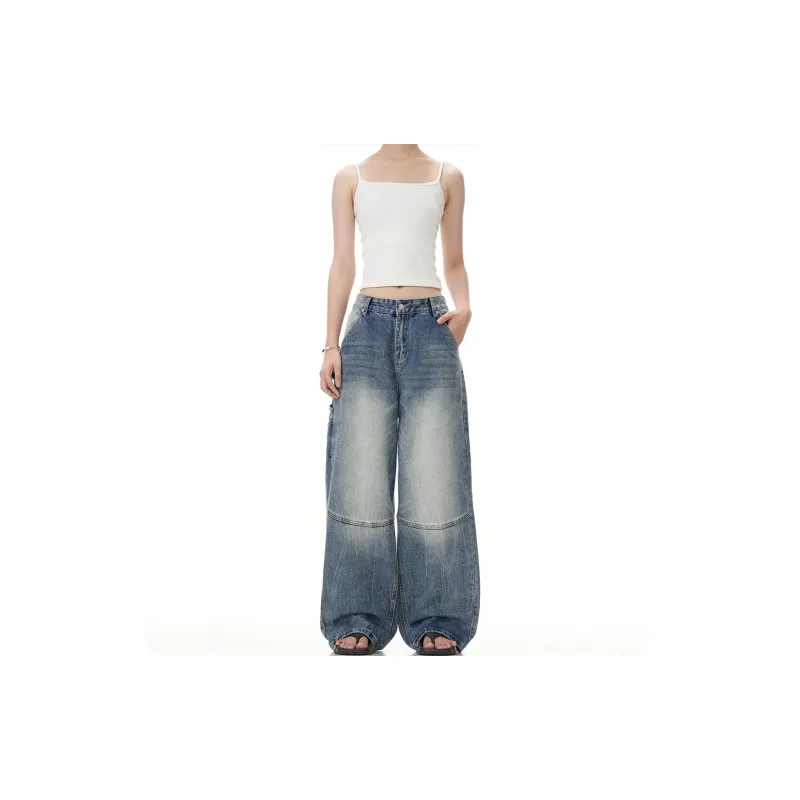 GBXM Jeans Unisex Vintage Blue-4