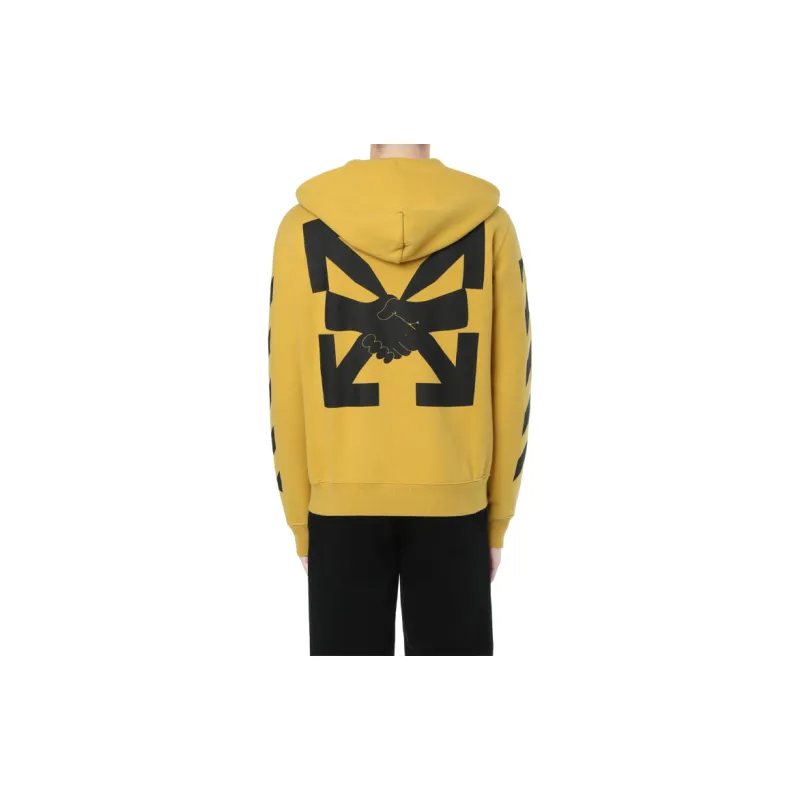 OFF-WHITE FW20 Sweatshirts Men Ginger Yellow-4
