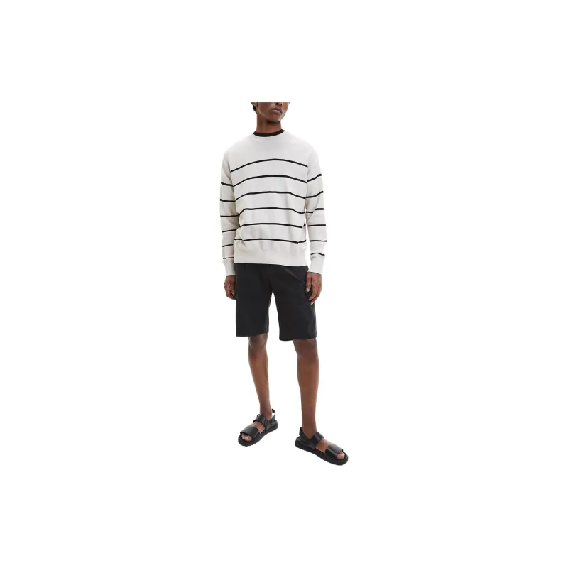 Calvin Klein Striped Crew-neck Jumper-1