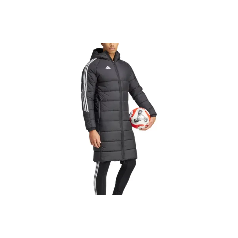 Adidas Tiro 24 Long Coat Jackets Coats Men's Black-3