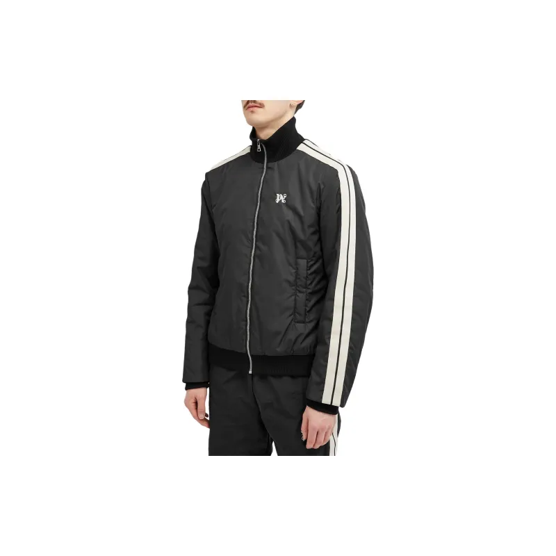 PALM ANGELS Monogram Padded Track Jacket-4