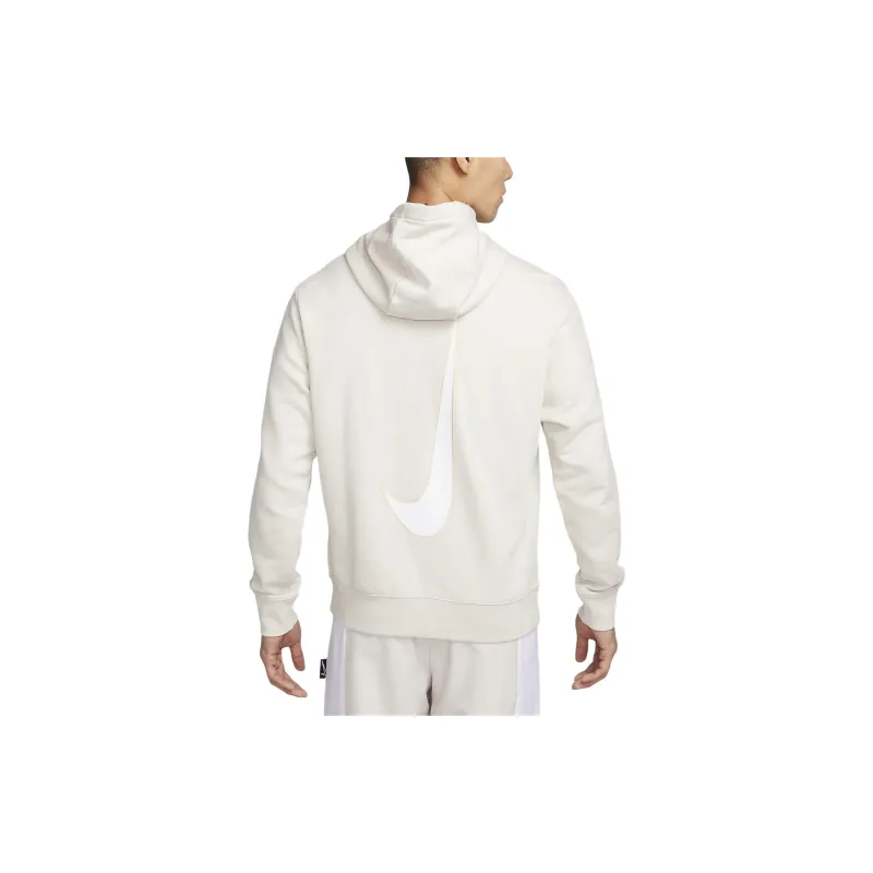Nike Pullover French Terry Soccer Hoodie Sweatshirt Men's White-1