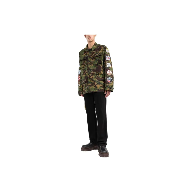 OFF WHITE Camou Patch Field Jacket-2