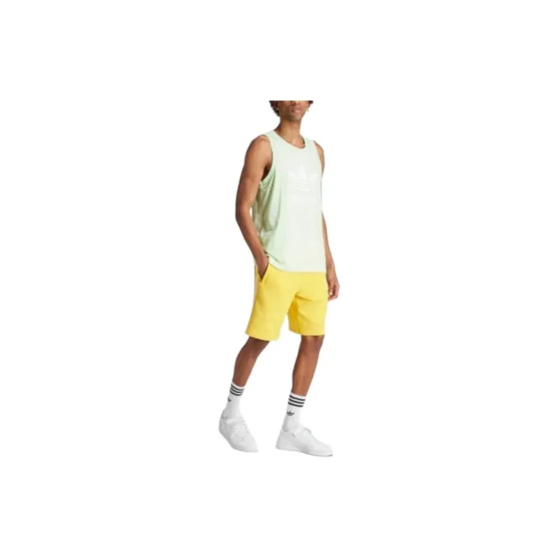 Adidas Originals Adicolor Casual Shorts Men's Yellow-3