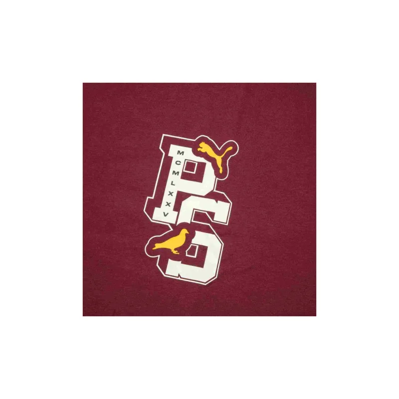 PUMA x Staple T-Shirt Men's Burgundy-5