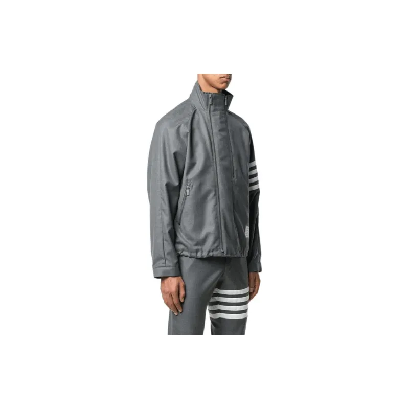 THOM BROWNE Double zip Raglan Jacket-1