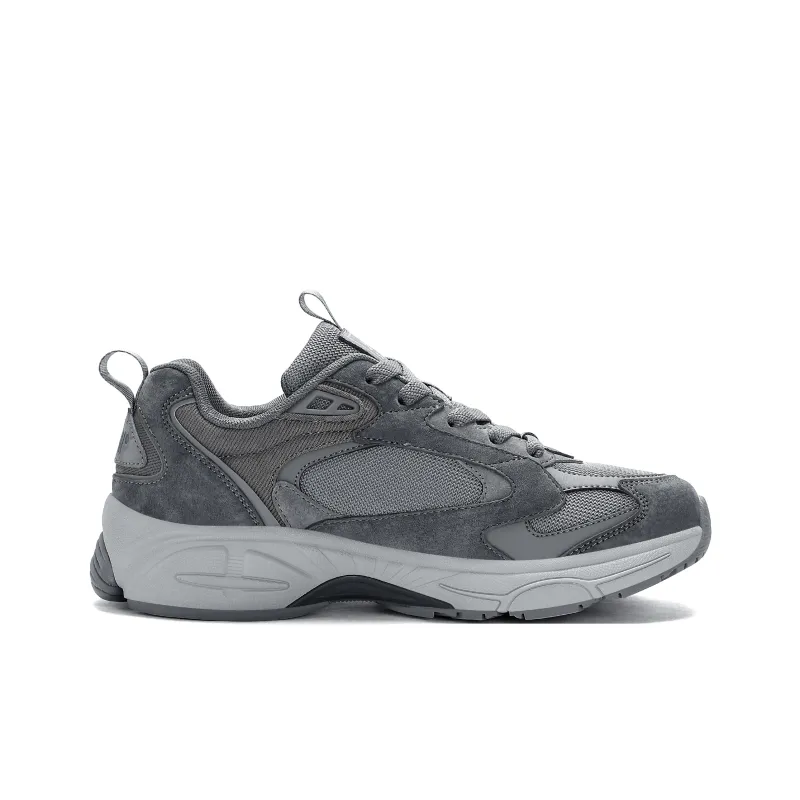 JEEP SPIRIT Slip Resistant, Abrasion Resistant, Breathable, Lightweight Low Top Running Shoes Men's Volcanic Gray-1