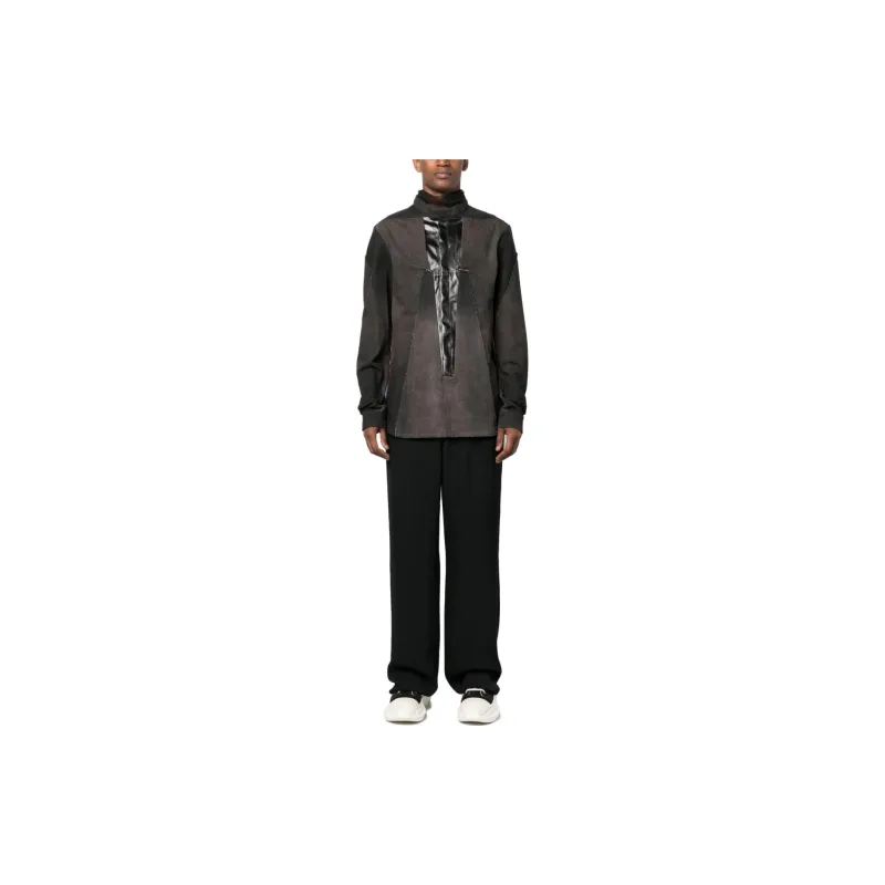 RICK OWENS Splintered Panel Jacket-1