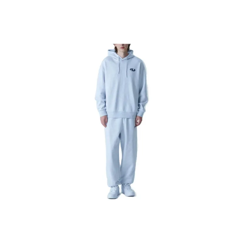 FILA Knitted Sweatpants Unisex White-2