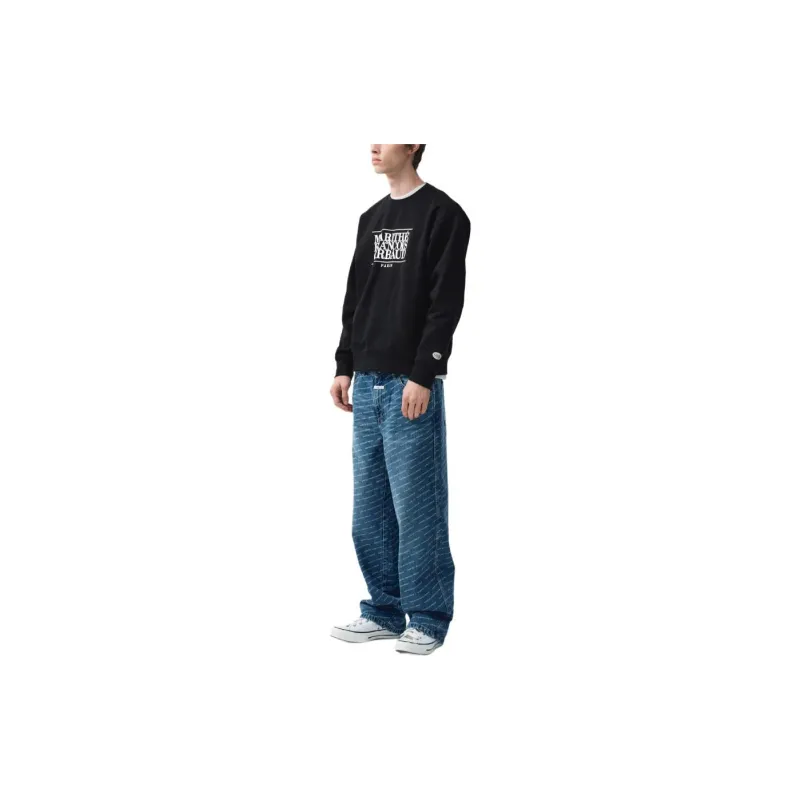 Marithe Francois Girbaud FW24 Jeans Unisex Blue-4