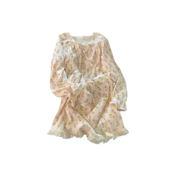 Ta Yan Nightgown Women's Apricot