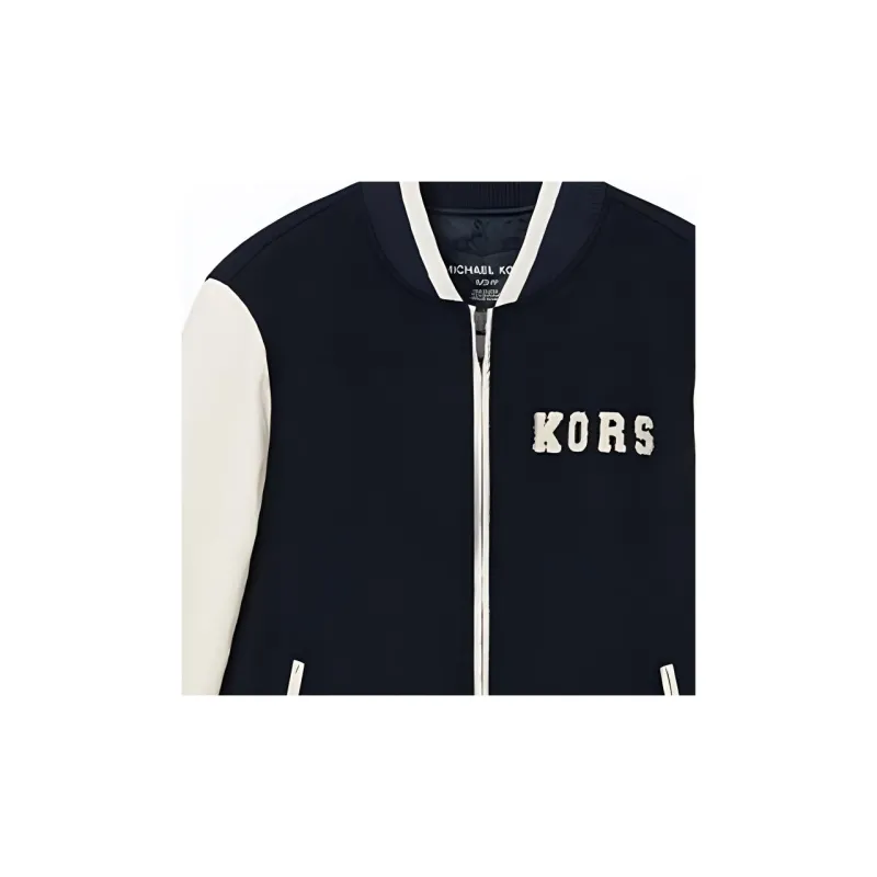 MICHAEL KORS Baseball Jacket Men's Navy Blue-6