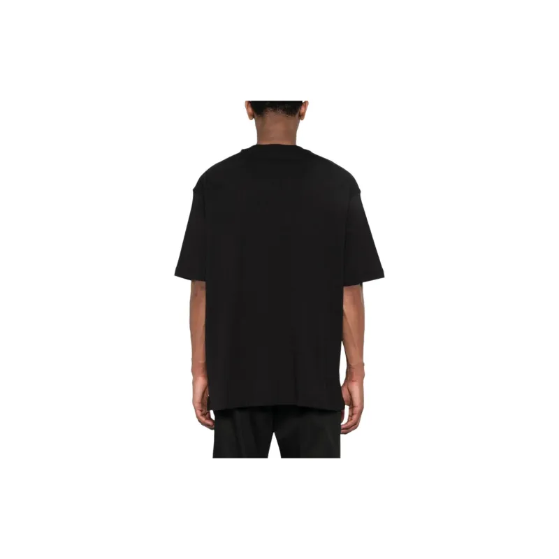 VERSACE JEANS COUTURE Logo print Cotton T shirt-3