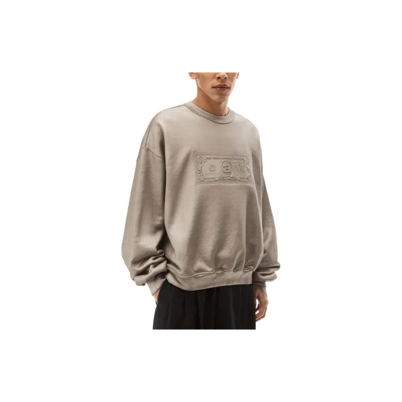 Alexander Wang Dollar Bill Crewneck Sweatshirt-2