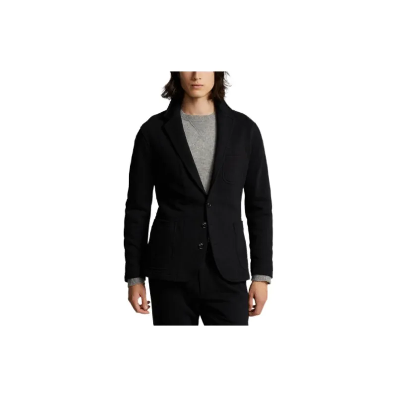 Polo Ralph Lauren FW22 Business Suits Coats Men's Black-3